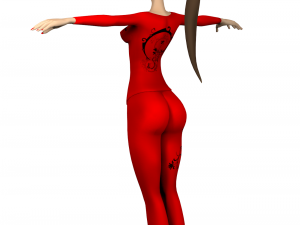 irene toon girl 3D Model