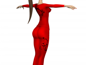 irene toon girl 3D Model