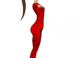 irene toon girl 3D Model