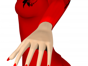 irene toon girl 3D Model