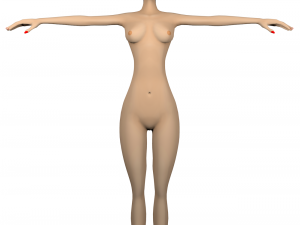 irene toon girl 3D Model
