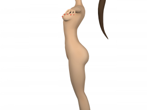 irene toon girl 3D Model
