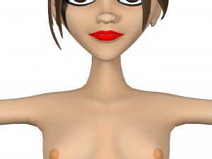 irene toon girl 3D Model