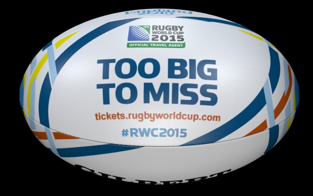 gilbert rwc2015 toobigtomiss Modelo 3D .c4d .max .obj .3ds .fbx .stl .blend 