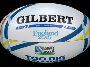 gilbert rwc2015 toobigtomiss 3D Model