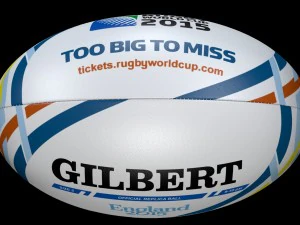 gilbert rwc2015 toobigtomiss 2 3D Model