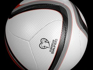 adidas euro 2016 qualifier ball 3D Model