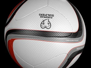 adidas euro 2016 qualifier ball 3D Model