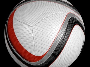 adidas euro 2016 qualifier ball 3D Модель