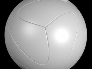 adidas euro 2016 qualifier ball 3D Модель