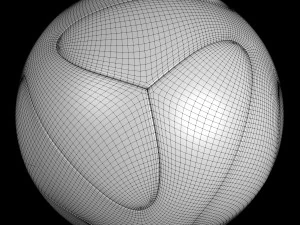 adidas euro 2016 qualifier ball 3D Model