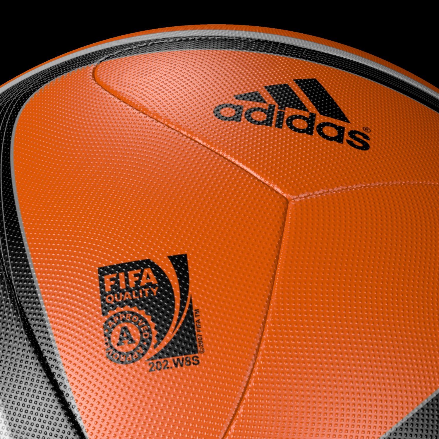 Adidas Official Qualifier Ball 2016 Orange 3D Модель In Спортивные.