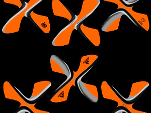 adidas official qualifier ball 2016 orange 3D Model
