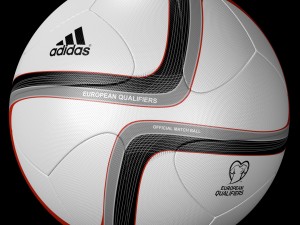 adidas euro 2016 qualifier balls set 3D 모델