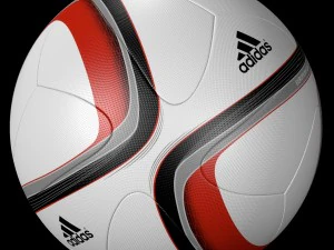 adidas euro 2016 qualifier balls set 3D Model