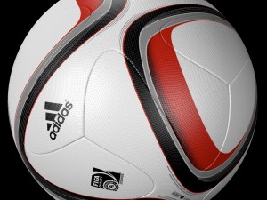 adidas euro 2016 qualifier balls set 3D 모델