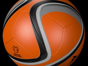 adidas euro 2016 qualifier balls set 3D 모델