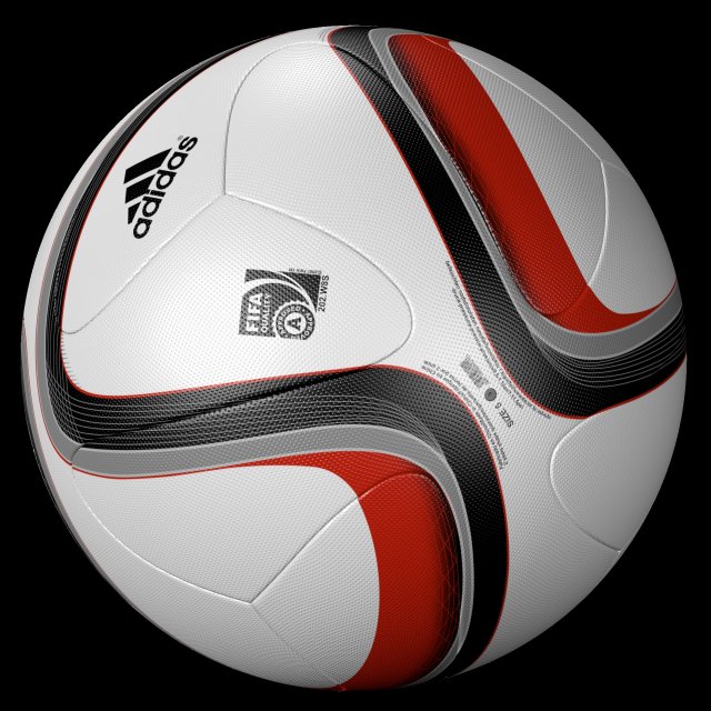 adidas euro 2016 qualifier balls set 3D in