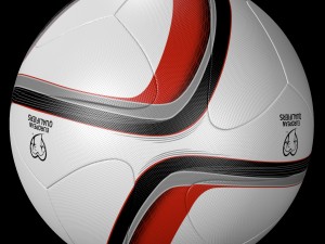 adidas euro 2016 qualifier balls set 3D 모델