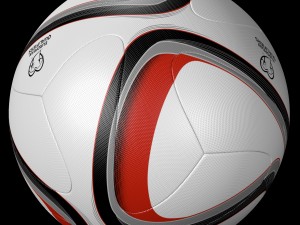 adidas euro 2016 qualifier balls set 3D 모델