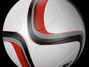 adidas euro 2016 qualifier balls set 3D 모델