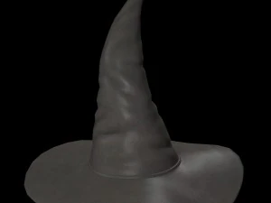 डायन टोपी 3D मॉडल