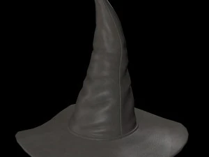 डायन टोपी 3D मॉडल