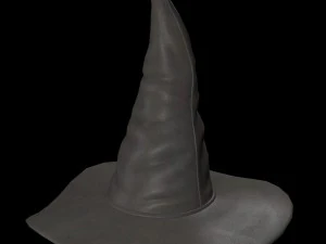 डायन टोपी 3D मॉडल