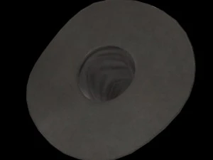 डायन टोपी 3D मॉडल