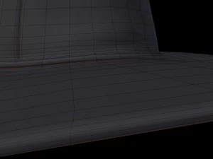 डायन टोपी 3D मॉडल