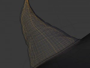 डायन टोपी 3D मॉडल