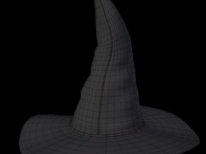 witch hat Modelo 3D