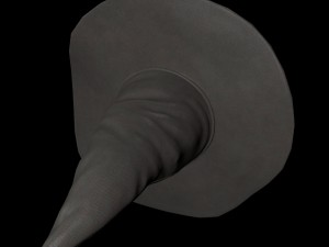 witch hat Modelo 3D
