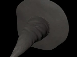 डायन टोपी 3D मॉडल