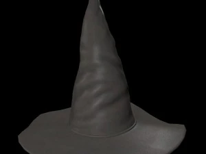 डायन टोपी 3D मॉडल