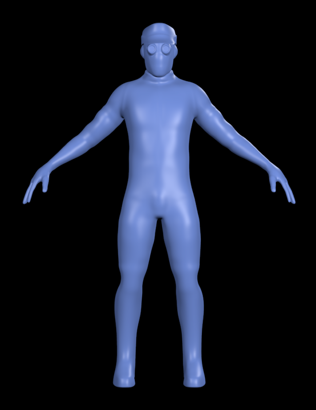 ue4 basemesh character 3D 模型 .c4d .max .obj .3ds .fbx .stl .blend 