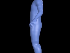 ue4 basemesh character 3D 模型