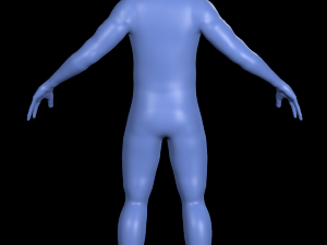ue4 basemesh character 3D 模型
