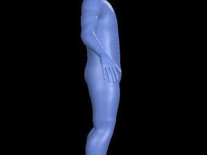 ue4 basemesh character 3D 模型