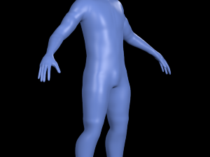 ue4 basemesh character 3D 模型