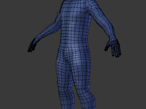 ue4 basemesh character 3D 模型