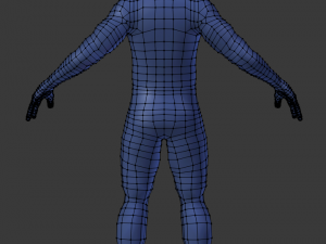 ue4 basemesh character 3D 模型