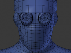ue4 basemesh character 3D 模型