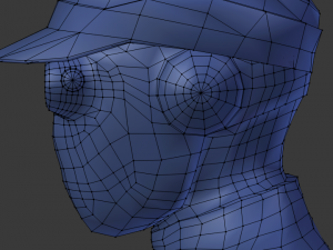 ue4 basemesh character 3D 模型