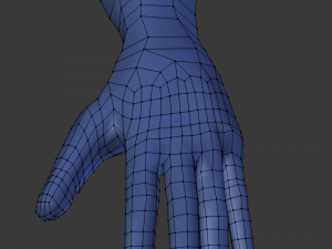 ue4 basemesh character 3D 模型