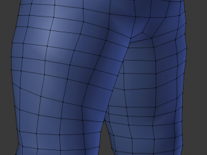 ue4 basemesh character 3D 模型