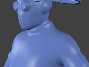 ue4 basemesh character 3D 模型