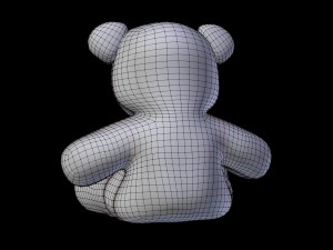 teddy bear pink 3D Model