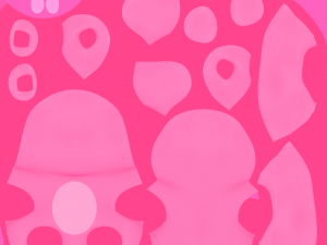 teddy bear pink 3D Model