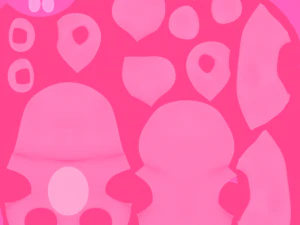teddy bear pink 3D Model